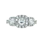 Limited Quantities! Womens 1 1/2 Ct. T.w. Round White Diamond 14k Gold Engagement Ring