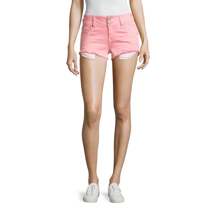 Wall Flower Fray Hem Shorts-juniors