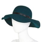 Manhattan Hat Company Dark Green Wool Floppy Hat