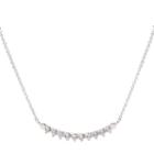 Sparkle Allure Sparkle Allure Silver Over Brass 20 Inch Chain Necklace