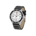 Swiss Military By Charmex Infantry Mens Black Strap Watch-78344 5 E