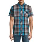 Zoo York Short Sleeve Plaid Button-front Shirt