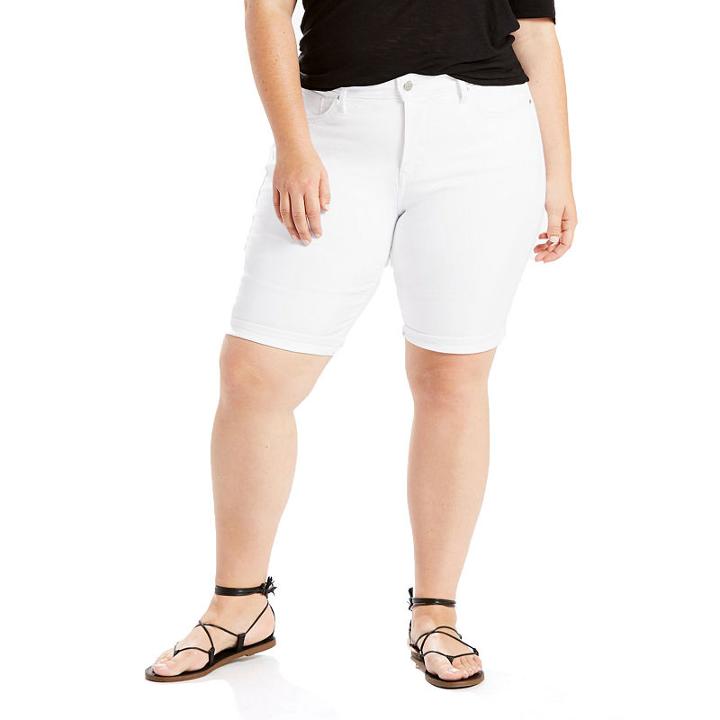 Levi's Shaping Denim Bermuda-plus