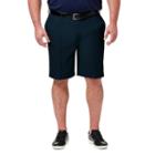 Haggar Cool 18 Pro Classic Fit Solid Pleat Shorts - Big And Tall