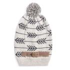 Muk Luks Faux Fur Trim Beanie