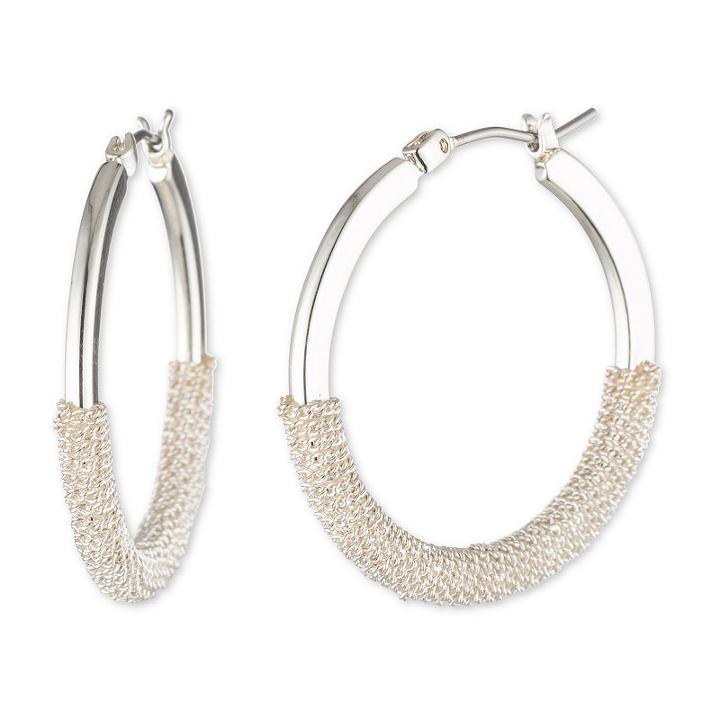 Chaps 30.5mm Hoop Earrings