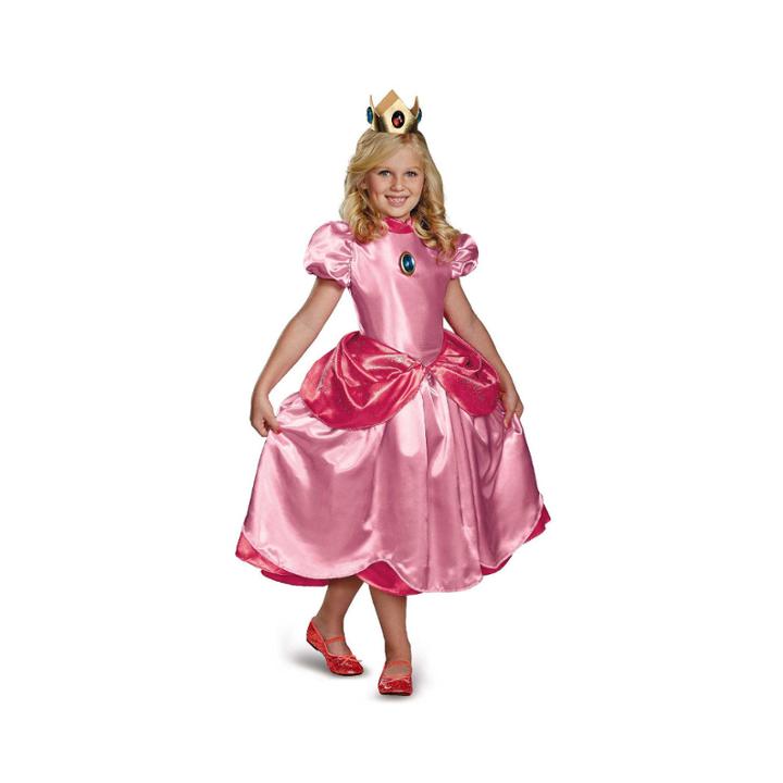 Super Mario Brothers Princess Peach Deluxe Child Costume