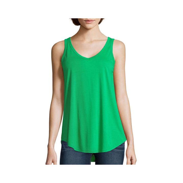 Stylus&trade; V-neck Swing Tank Top