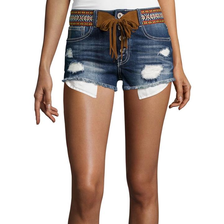 Vanilla Star Belted Festival Shorts