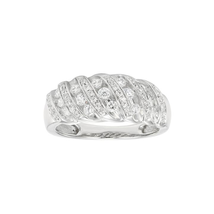 Limited Quantities 1/2 Ct. T.w. Diamond 10k White Gold Ring