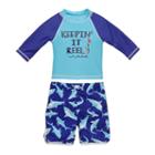 Candlesticks Rash Guard Set