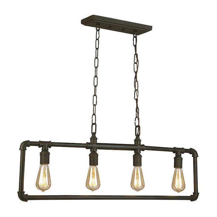 Eglo Wymer 4-light 35 Inch Linear Pendant Ceilinglight