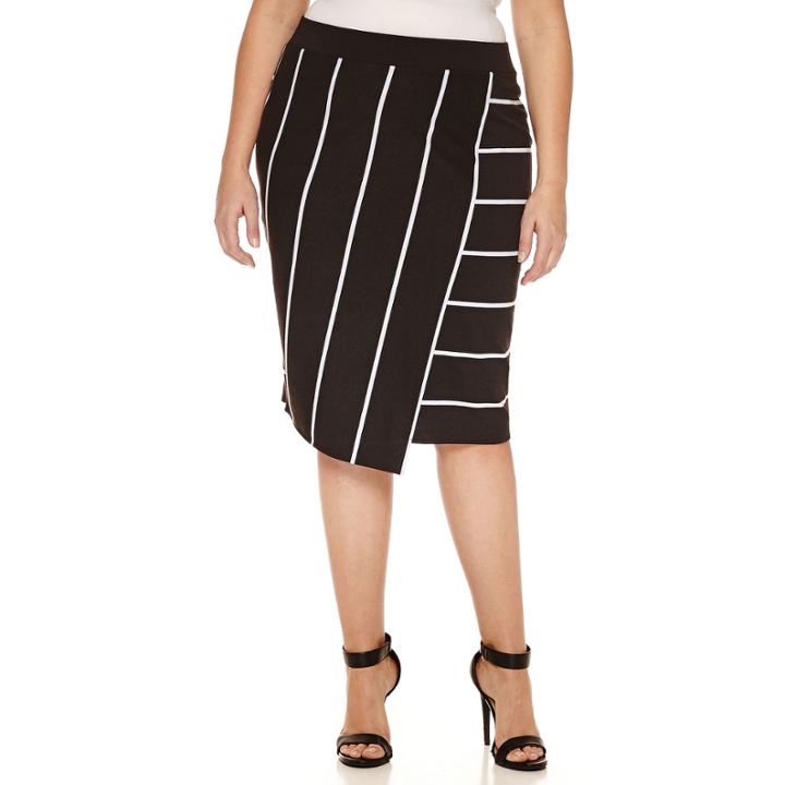 Belle + Sky Pencil Skirt Plus