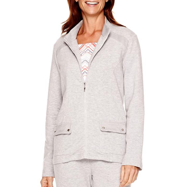 Alfred Dunner Cape Hatteras Long-sleeve Zip-front Jacket