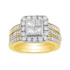 Womens 2 Ct. T.w. Diamond White Engagement Ring