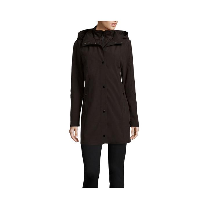Liz Claiborne Soft Shell Jacket With Knit Vest - Tall