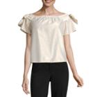 A.n.a Off The Shoulder Shine Top