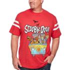 Short Sleeve Scooby Doo Graphic T-shirt-big And Tall