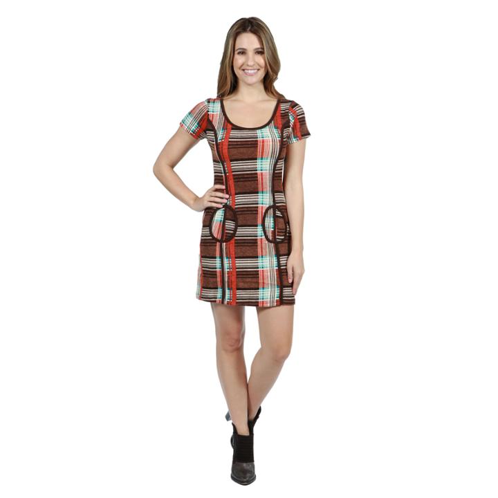 24/7 Comfort Apparel Ryleigh Sweater Knit Dress