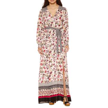 Weslee Rose Long Sleeve Floral Maxi Dress