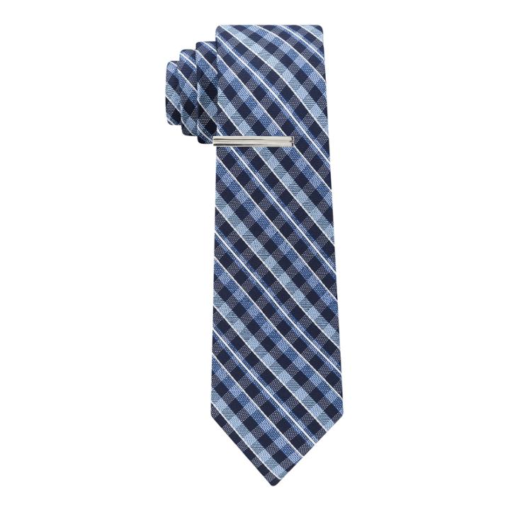 J.ferrar J Ferrar Winter Formal Gingham Tie