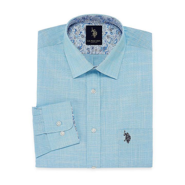 U.s. Polo Assn. Dress Shirt Long Sleeve Dress Shirt