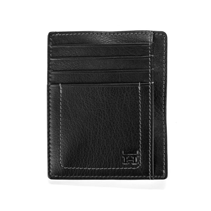 Haggar Buckskin Front Pocket Leather Wallet
