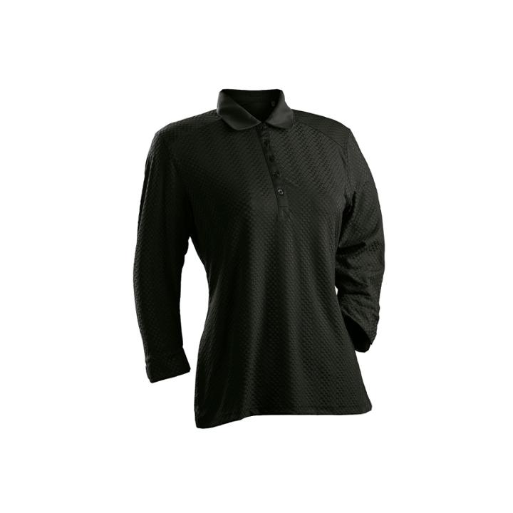 Grace Short Sleeve Plus Short Sleeve Jacquard Jacquard Polo Shirt Plus