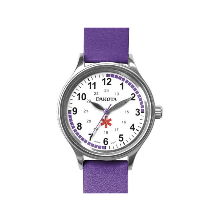 Dakota Women's Fun Color Nurse Watch, Purple