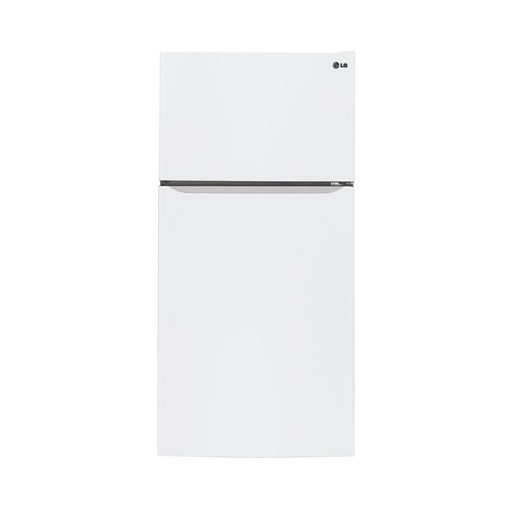 Lg Energy Star 20.2 Cu. Ft. 30 Wide Top Freezer Refrigerator With Ice Maker - Ltcs20220w