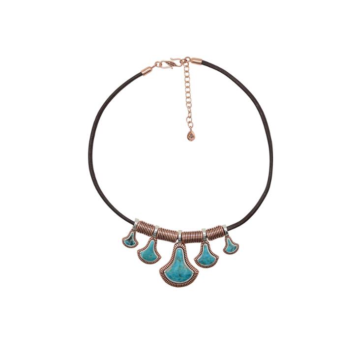 Artsmith By Barse Womens Greater Than 6 Ct. T.w. Blue Pendant Necklace