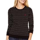 Levis Long-sleeve Polka Dot Crewneck Sweatshirt