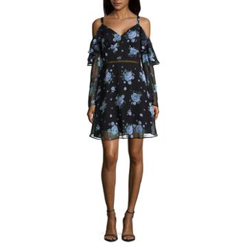 Disney Princess Sleeveless Floral Maxi Dress-juniors