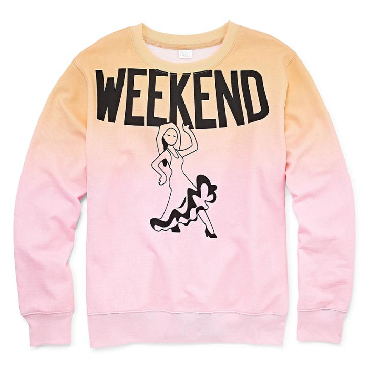 Emoji Sweatshirt-juniors Plus