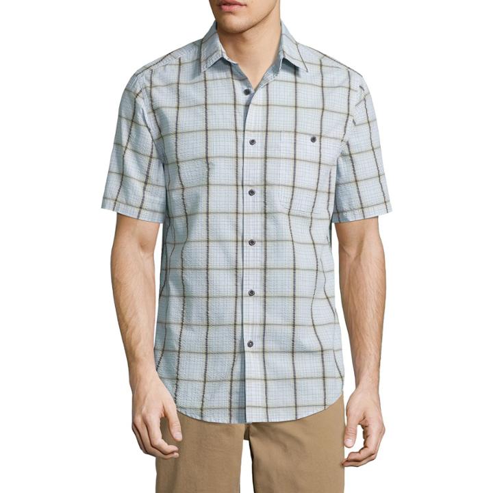 St. John's Bay Terra Tek Pucker Shirt