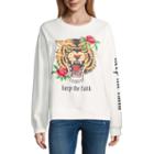 Keep The Faith Tiger Fleece Sweatshirt- Junior
