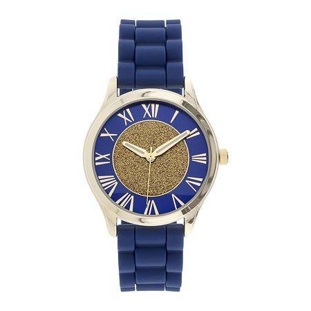 Womens Bumpy Glitter Dial Fashion Watch