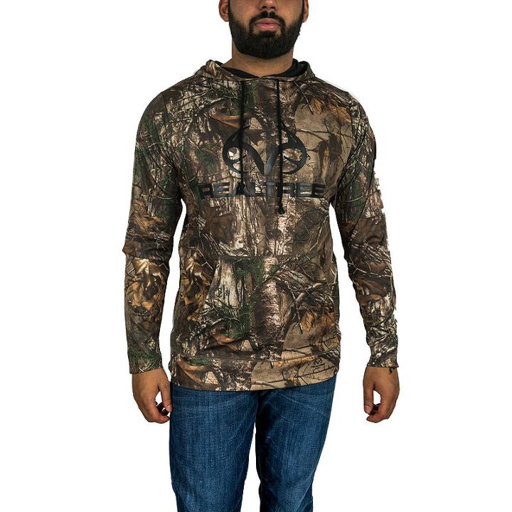Realtree Long Sleeve Knit Camouflage Hoodie