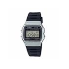 Casio Mens Black Strap Watch-f91wm-7a