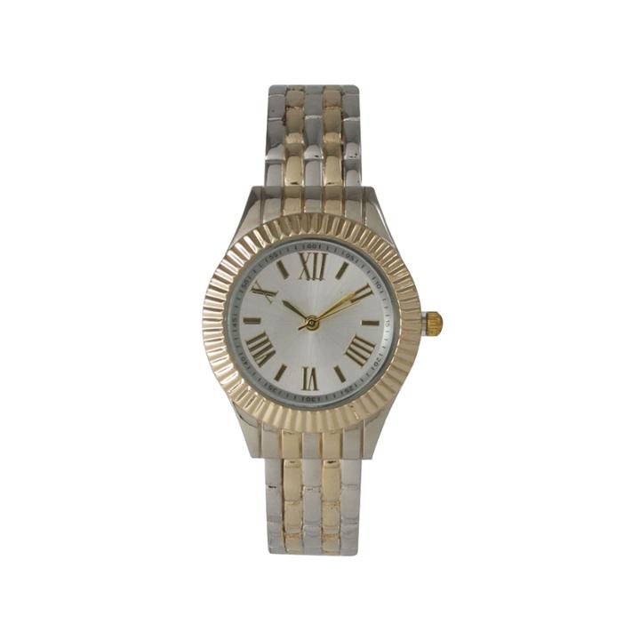 Olivia Pratt Womens Two Tone Bangle Watch-26413twotone