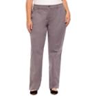 St. John's Bay Twill Pant - Plus