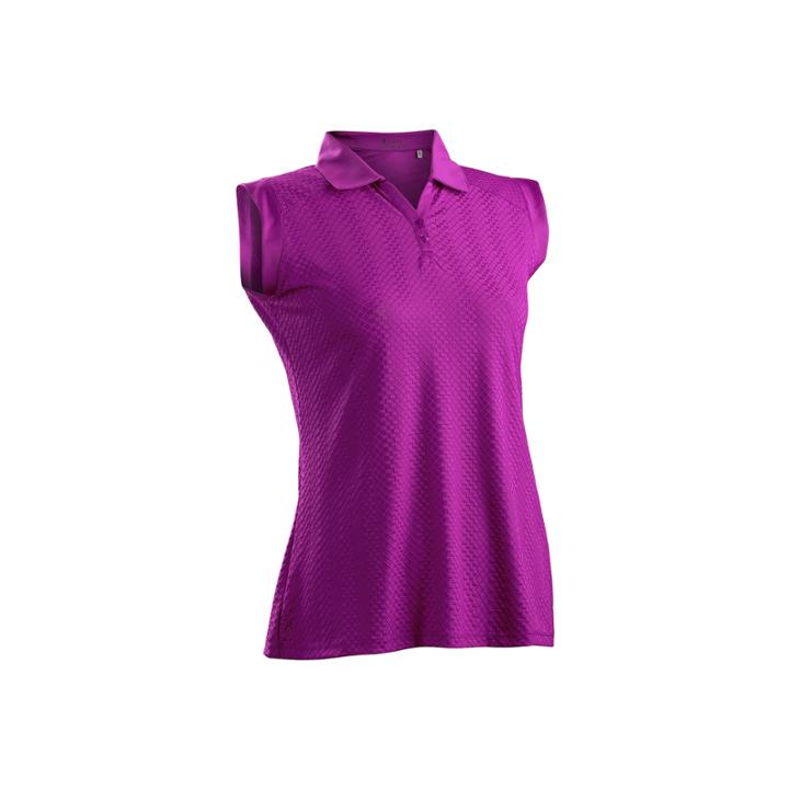 Nancy Lopez Golf Grace Plus Sleeveless Polo