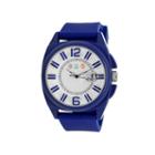 Crayo Sunset Blue Silicone-band Watch With Date Cracr3305