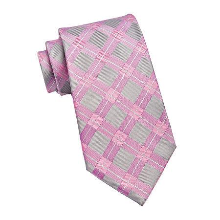 Stafford Oakala Grid Silk Tie