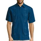 Havanera Print/emroidered Combo Shirt
