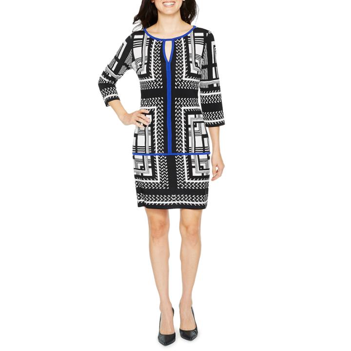Melrose 3/4 Sleeve Shift Dress