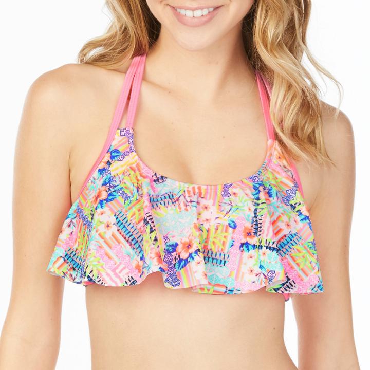 Arizona Flounce Swimsuit Top-juniors