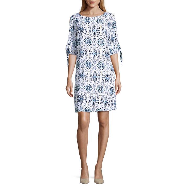 Worthington Tie Sleeve Dress