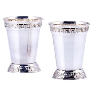 Old Dutch Silver Plated 12 Oz Mint Julep Cups Setof 2