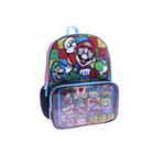 Mario Backpack With Lunch Box